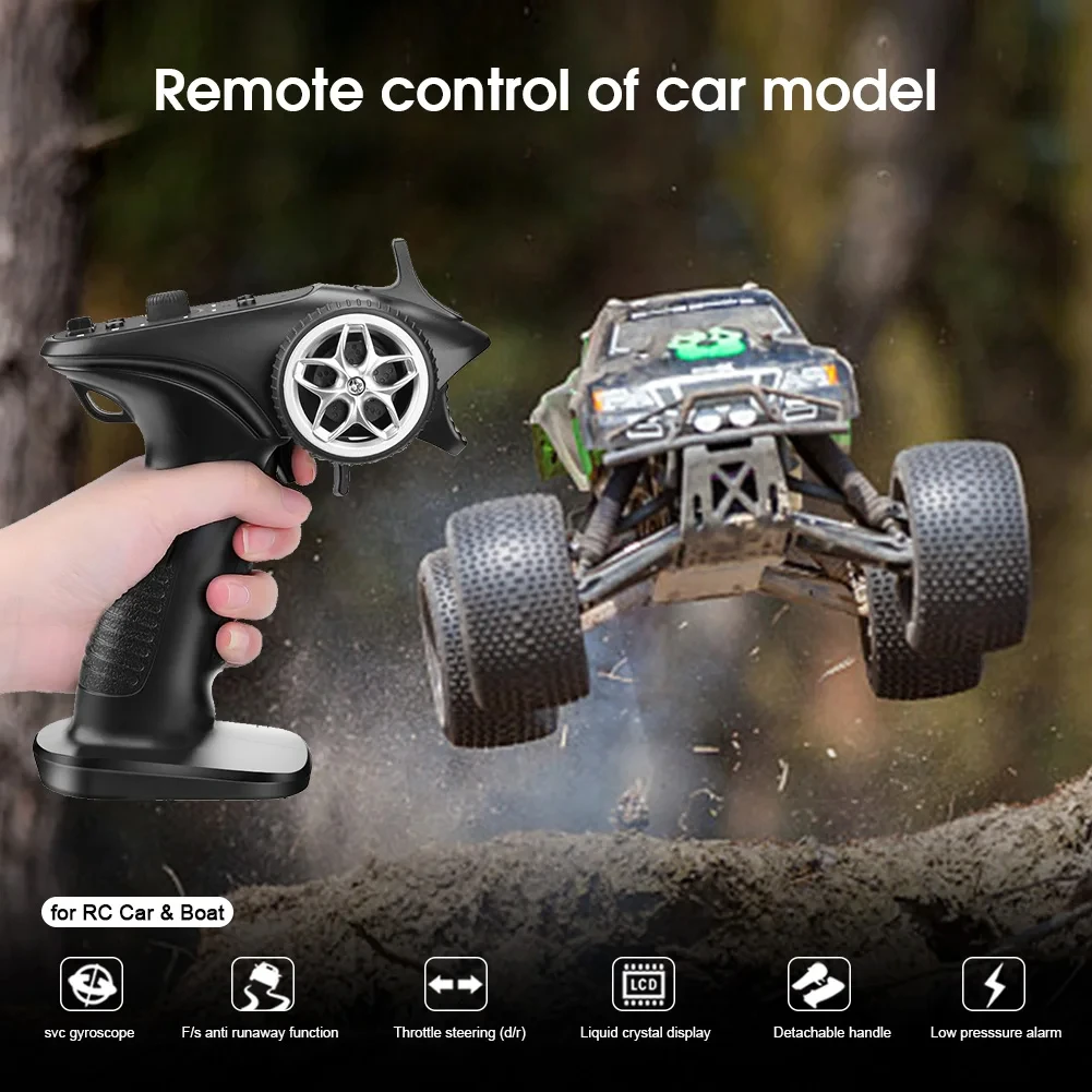Kit Radio Commande 2.4G 1TX 1RX/1TX 2RX pour Voiture Bateau RC