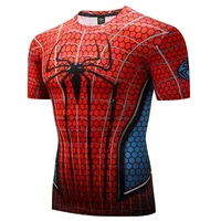 Spiderman Men's T-shirt Superhero Men's T-shirt Summer Men's Wear New Short Sleeve 3D Printed T-shirt Oversized Men's Clothing 1