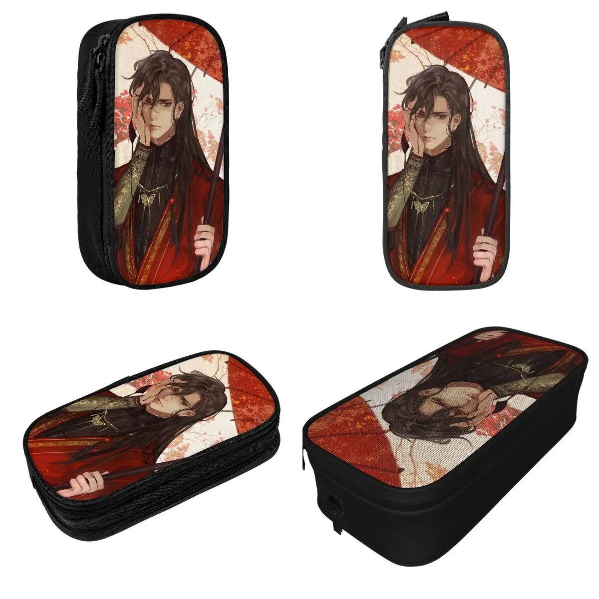 Heaven Official's Blessing 연필 케이스 Anime Yaoi Lgbt Tgcf 연필 케이스 소녀 소년 가방 용 펜 상자 학교 용품 문구