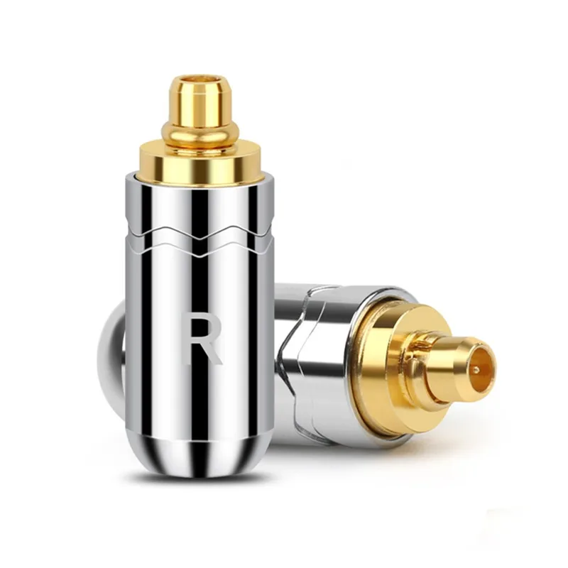 

MMCX Connector Aluminum Alloy Plug Audio Jack DIY Earphone Pin Adapter Metal Headphone Plug For N5005 N30 N40 W60 846 525 Series