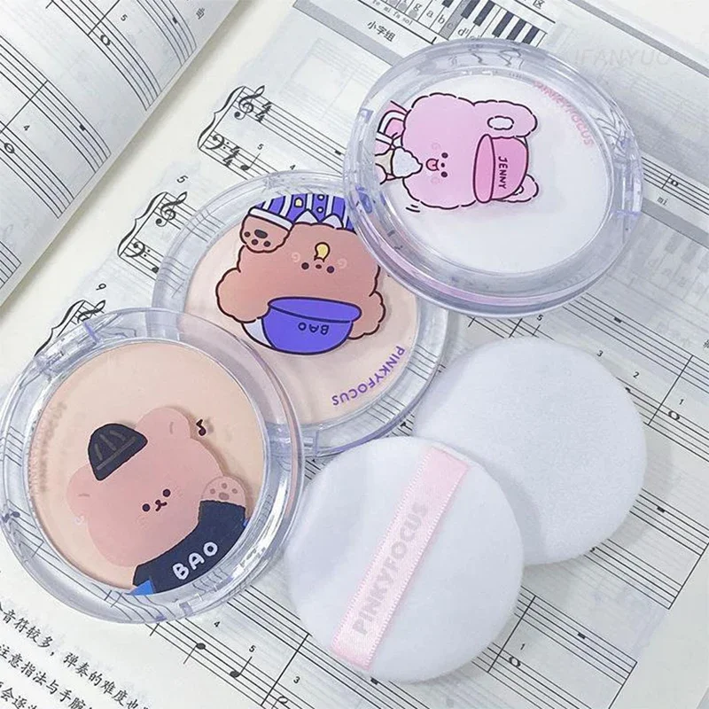 Face Powder Pressed Powder Foundation Setting Powder Loose Powder Compact Powder Face Oil Control Matte Makeup Powder Moisturizing Press Powder Brighten Skin Tone Waterproof Lasting