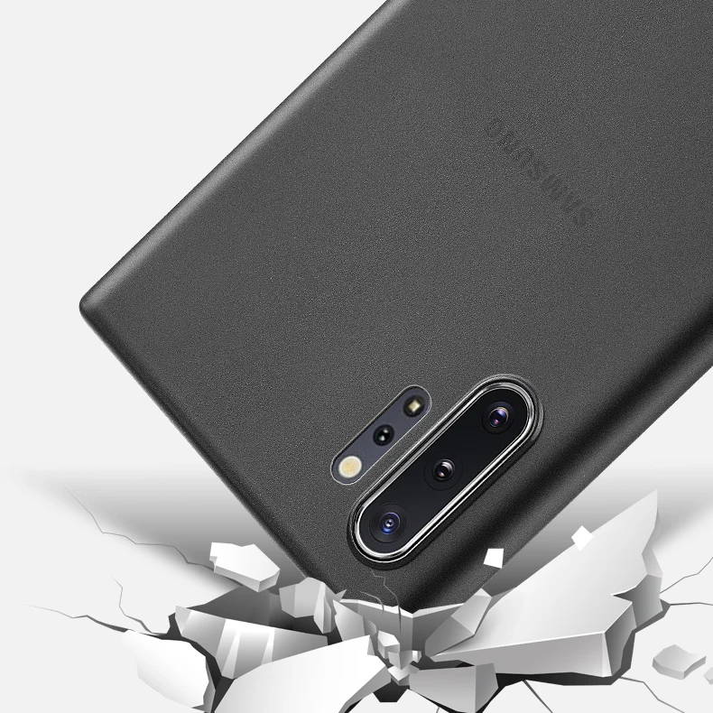 حافظة لهاتف سامسونج نوت 10 بلس رفيعة للغاية من الب...