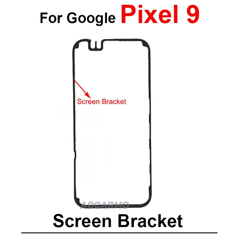 Google Pixel 8 8Pro 9Pro XL 7Pro 7 전면 스크린 스탠드 중간 베젤 프레임 LCD 디스플레이 브래킷 플라스틱 홀더 교체 부품