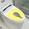 Travel On A Toilet Seat Non-Slip Suction Cups  Folding Travel Potty Seat Portable For Fits Round Oval Toilets Tourist Carry-On 5