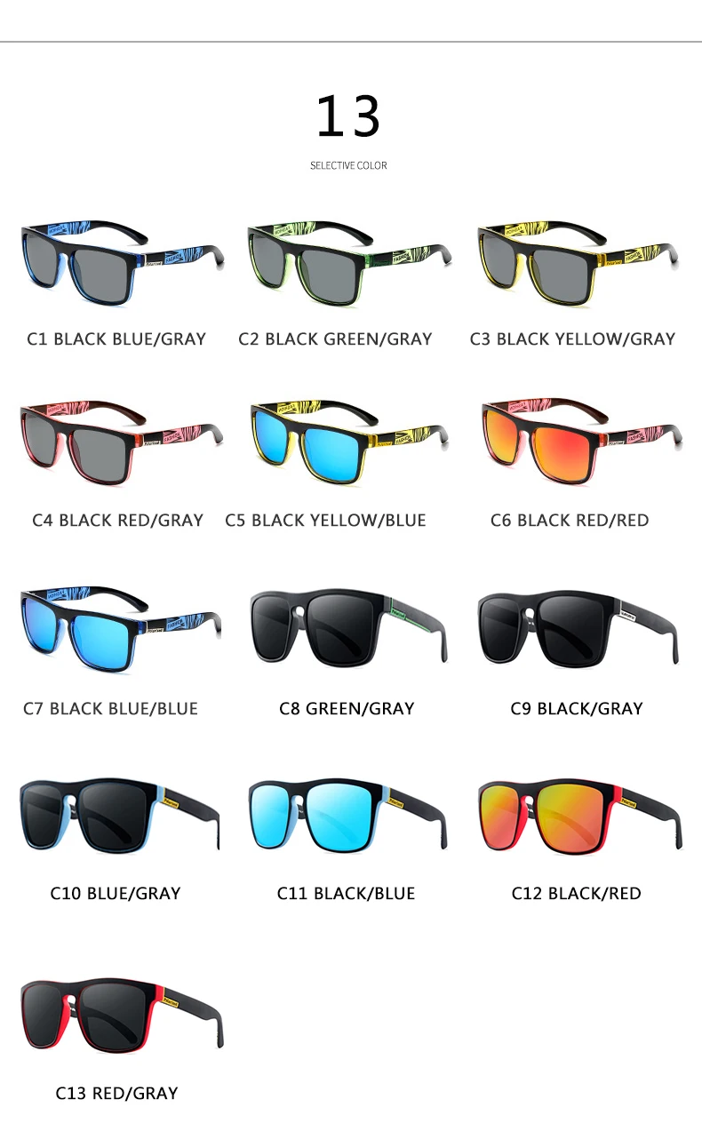 New Polarized Sunglasses Men Driving Sport Shades Vintage Fishing Hiking Designer Sun Glasses Women Male Eyewear UV400