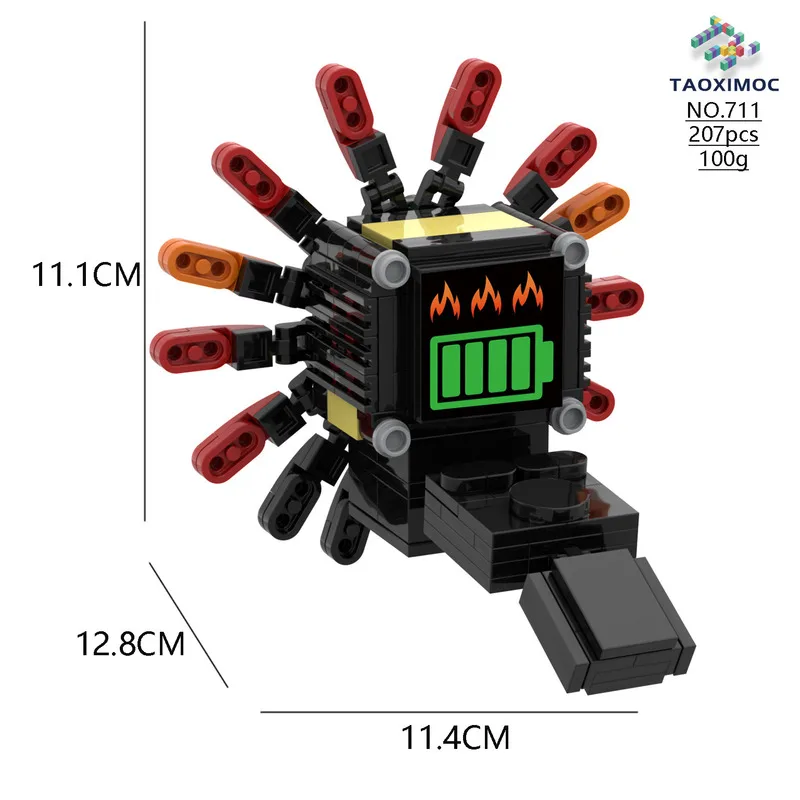 Zoonomaly Building Blocks Set Toy Zoonomaly 2 Monster Brick