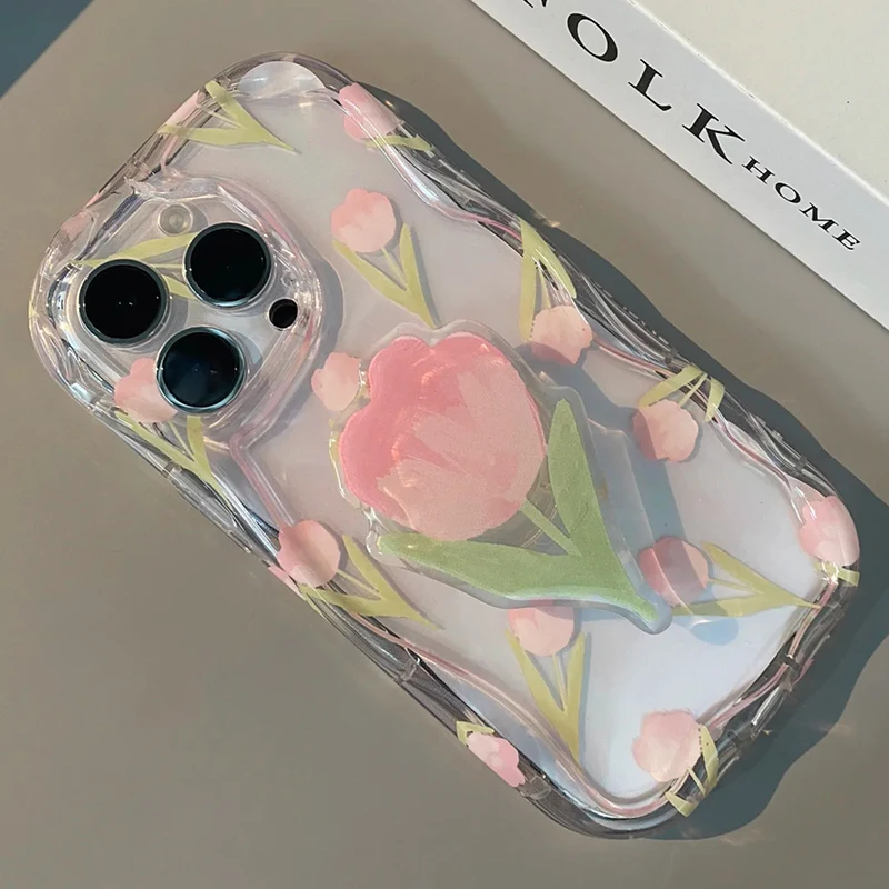 Tulips Flower Design Phone Case Cover