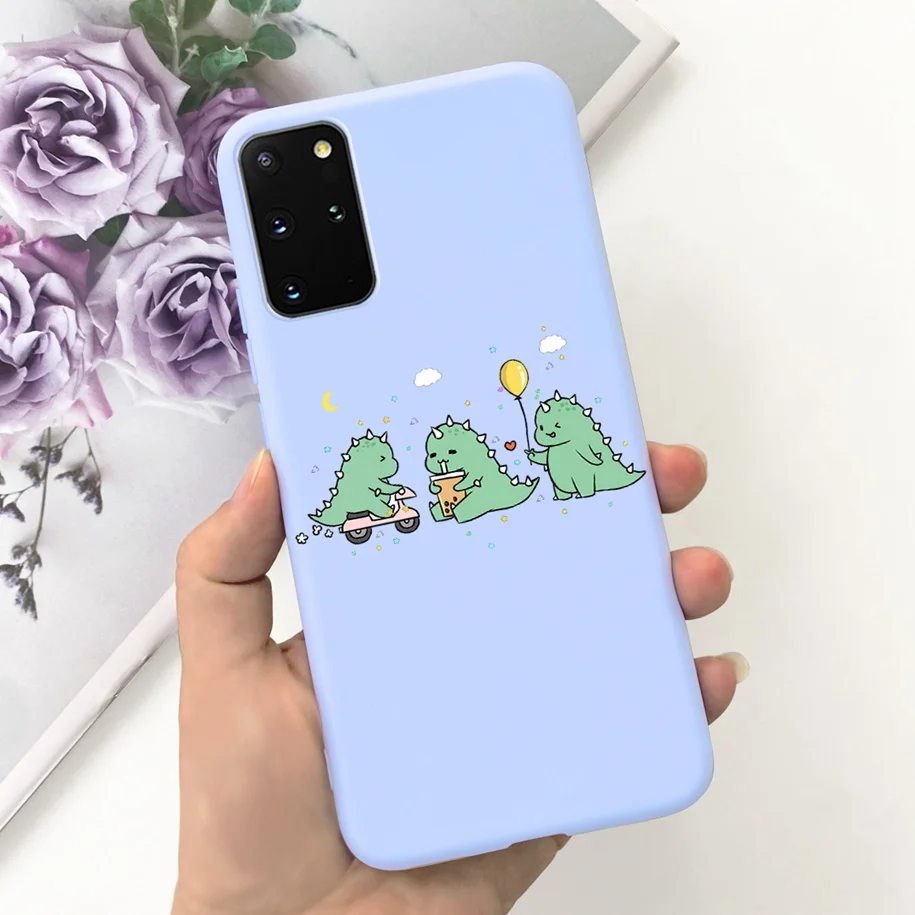 Cute Astronaut Cartoon Silicone Phone Case - Soft Protective Cover