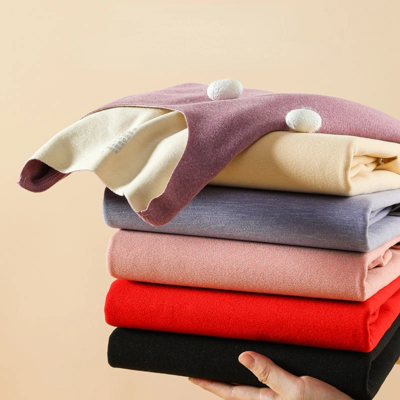 Winter New Women Thermal Underwear Sets O Neck Fleece Thickened Long Sleeve Plus Size Warm Windproof High Qaulity Women Sets