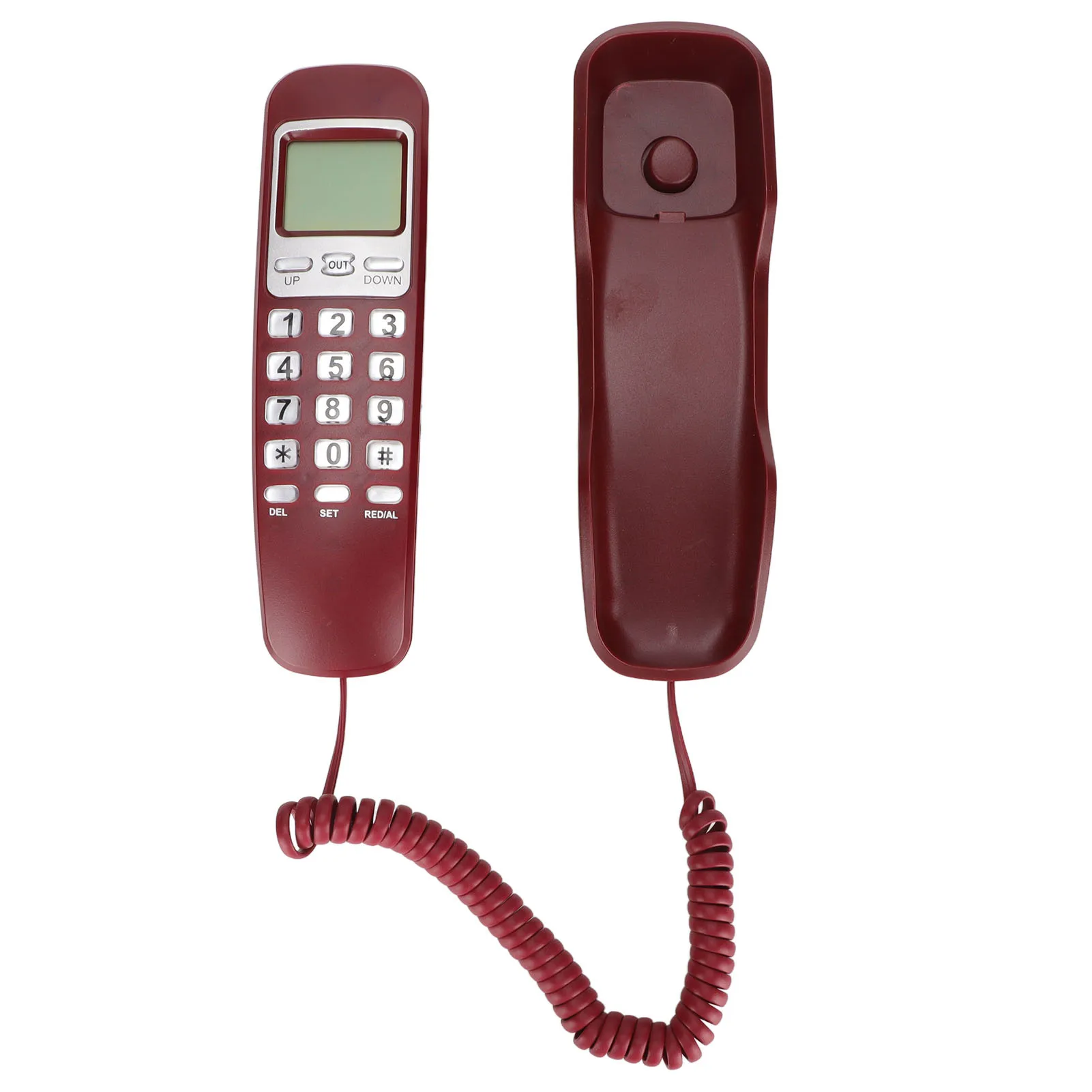 Description Picture 3 of itemHome Landline Phone with LCD Display Redial Function Desktop Corded Fixed Telephone for Office Hotel mini phone