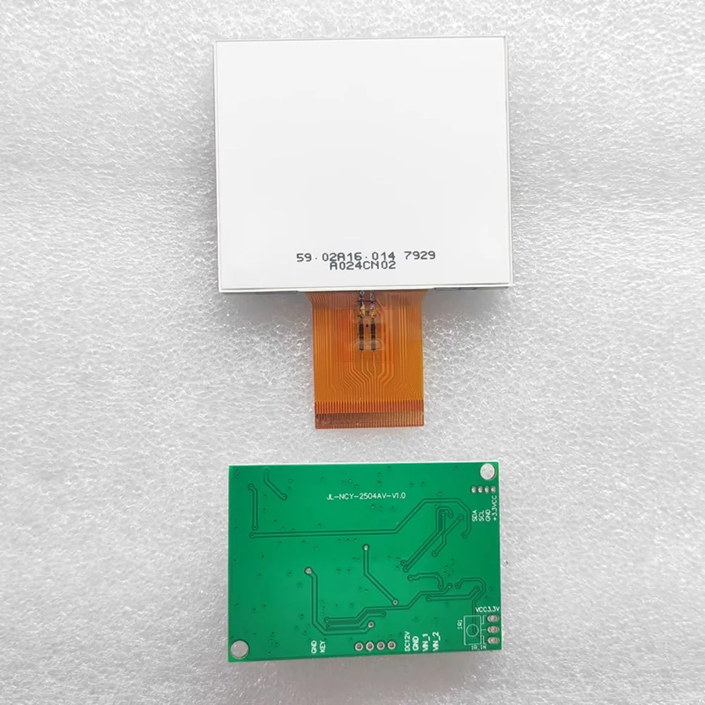 2.4 inch TFT-LCD module kit 480*234 AUO screen 12v 1way RCA For Monitoring/debugging/doorbell intercom/repair DIY model