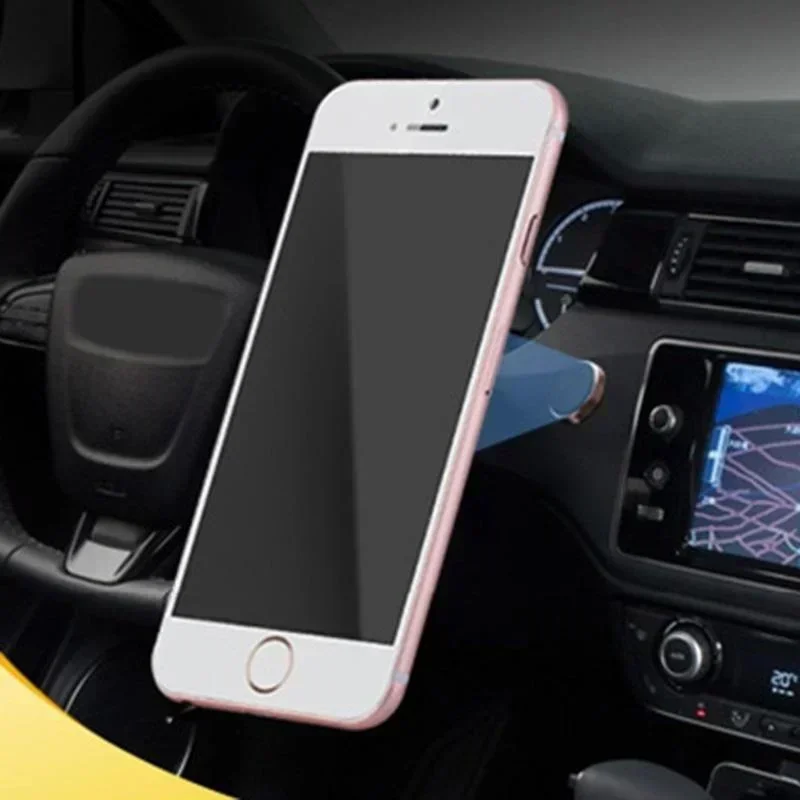 Phone Holder Super Magnetic Car Phone Holder Suitable for Mobile Phone GPS Stand Dashboard Wall Mounted Car Magnet Sticker