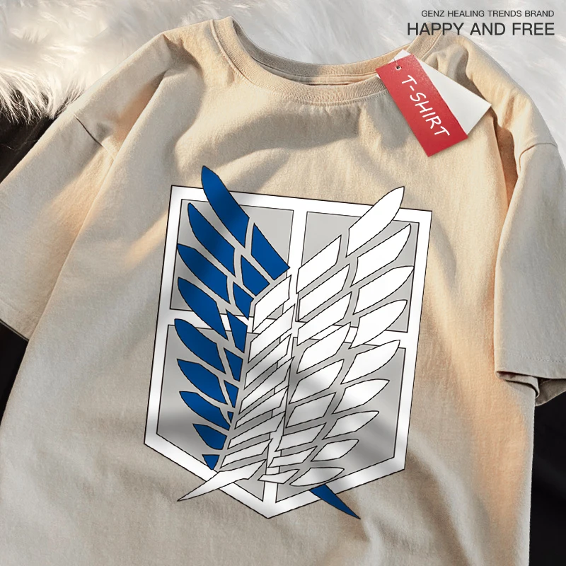 T-shirt L'Attaque des Titans Ailes de la Liberté Galaxie main image 1