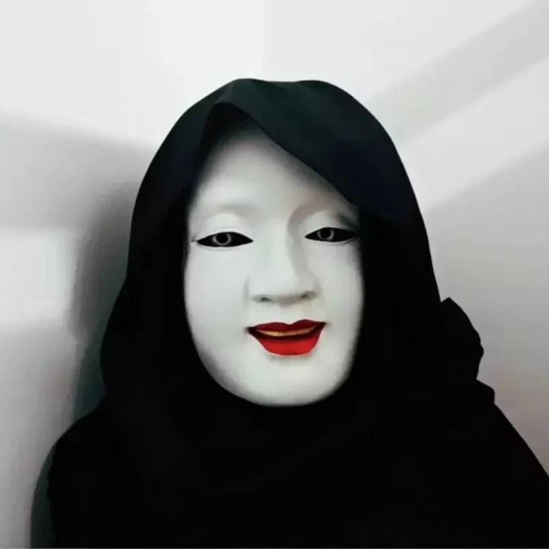 Horror Cosplay Anime Halloween Mask Japanese Noh Opera Huoying Tang Monk Costume Sun Jilang Mask Prajna Leech Masks Event Party