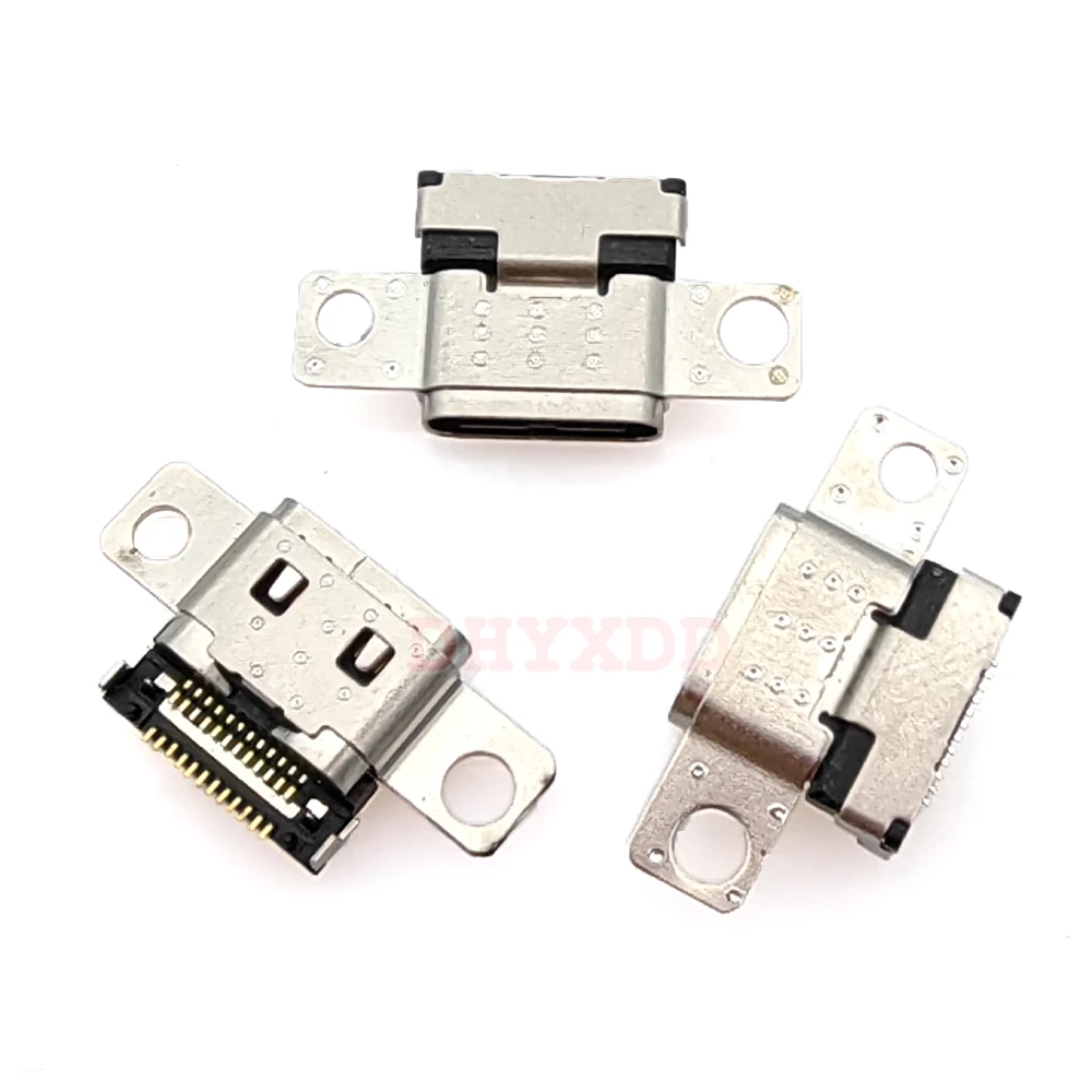 Lenovo ThinkPad R14 L14 E14 E15 L15 Gen2 USB Type-C 충전 포트 24Pin 암 소켓 전원 잭 커넥터 용 1-10PCS