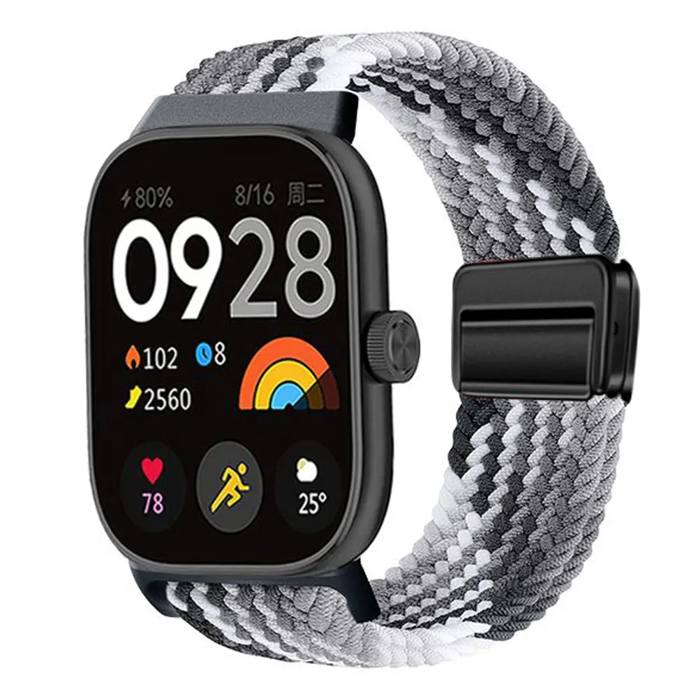 Magnetic Nylon Loop Sport Watchband - Versatile Replacement Bracelet Strap