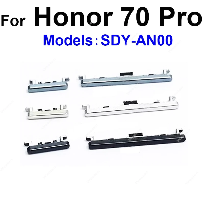 Power Volume Side Button Switch Replacement for Huawei Honor 70 Series
