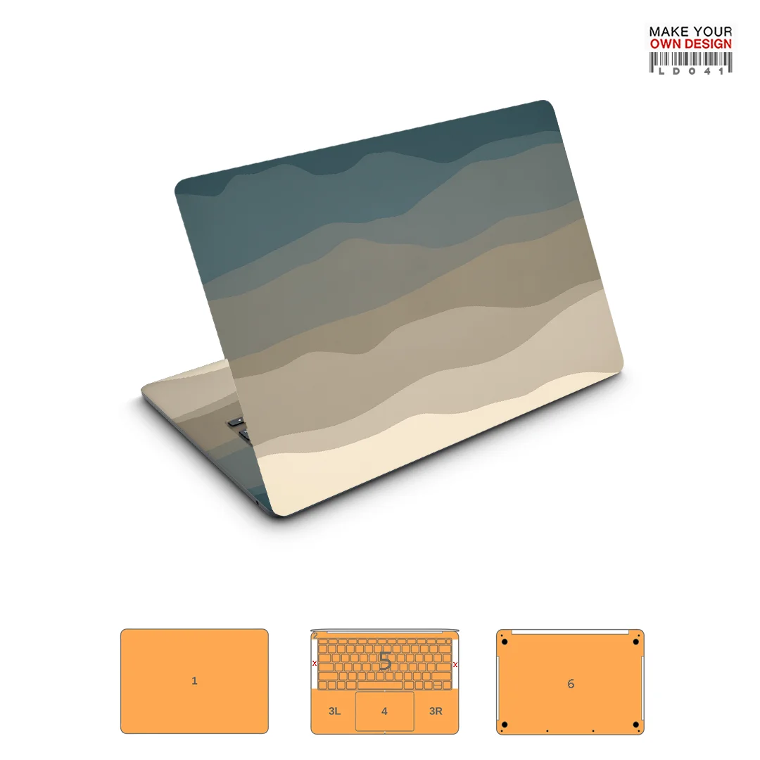 Colorful skin sticker for Macbook Pro 14 Full Wray Sticker skin screen protector
