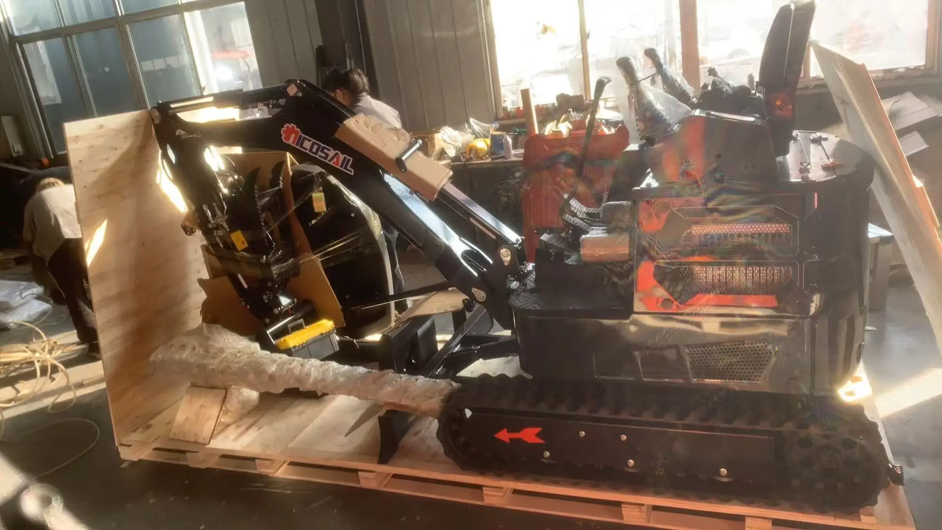 Kleiner Bagger EPA-Motor 2,2 Tonnen Raupenbagger 2,5 Tonnen kleiner Bagger für Bau und Verkauf