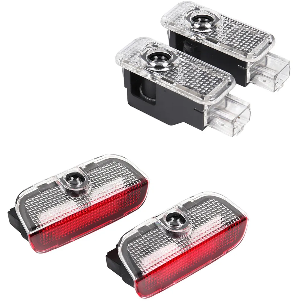 2 шт. Автомобильные светодиодные лампы-проекторы для дверей | Автомобили и