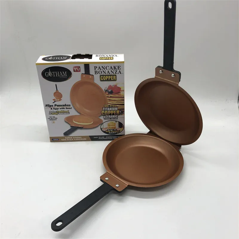  GOTHAM STEEL Double Pan, The Perfect Pancake Maker & 5