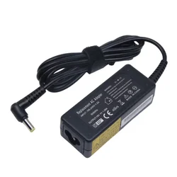High - Performance 65W 19V AC Adapter Charger for Laptops (Black)
