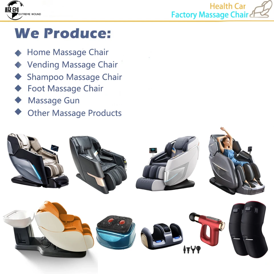 luxury sillon masajes SL track shiatsu Thai Stretch full body massage armchair 4d massage chair zero gravity 4