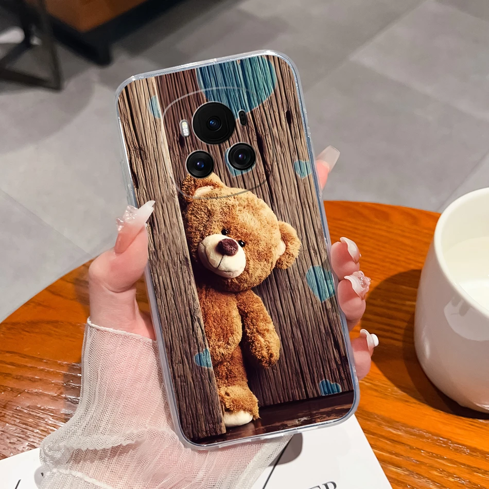 Creative Soft TPU Clear Silicone Anti-Drop Back Cover