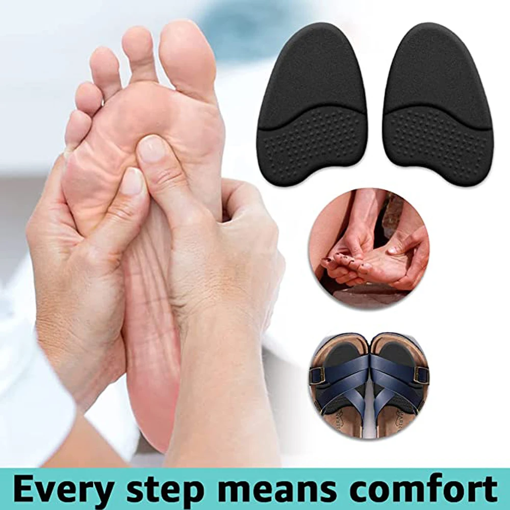 Forefoot Insert Pad For Women High Heels Toe Plug Half Sponge Shoes Cushion  Feet | eBay