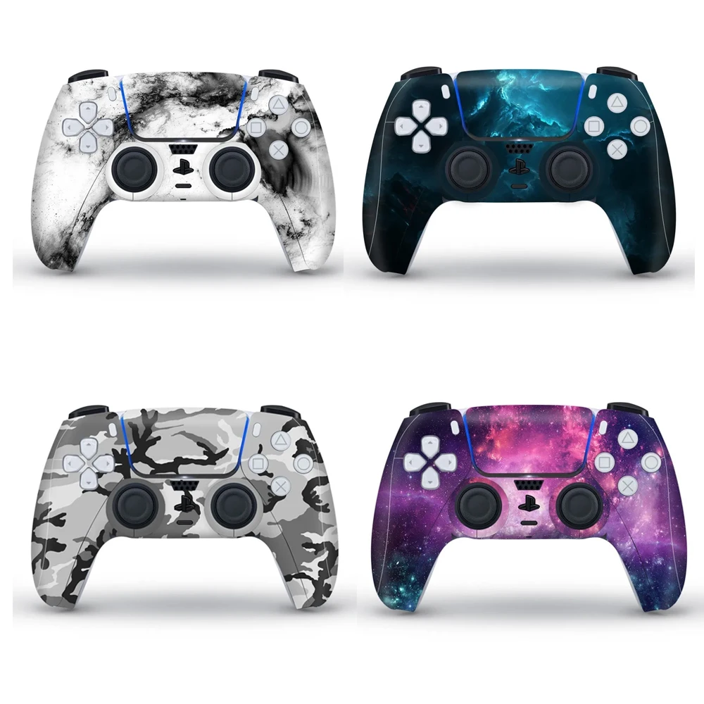 For PS5 Gamepad Protective Skin Accessories Sticker Cover Case for PlayStation 5 Controllers Joystick