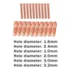 20Pcs Argon Welding TIG Inverter DC Welding Equipment TIG Collet for WP17 WP17F WP17V WP18 WP18F 5