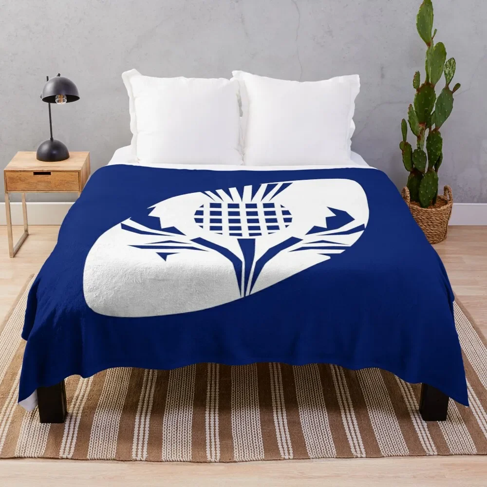 Rugby Scotland Throw Blanket manga sofa bed Large Nap Blankets