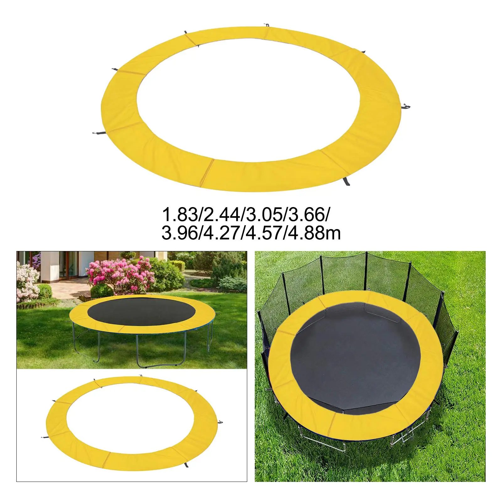 Trampoline Pad Cover Jumping Bed Cover Waterproof Tear Resistant Trampoline