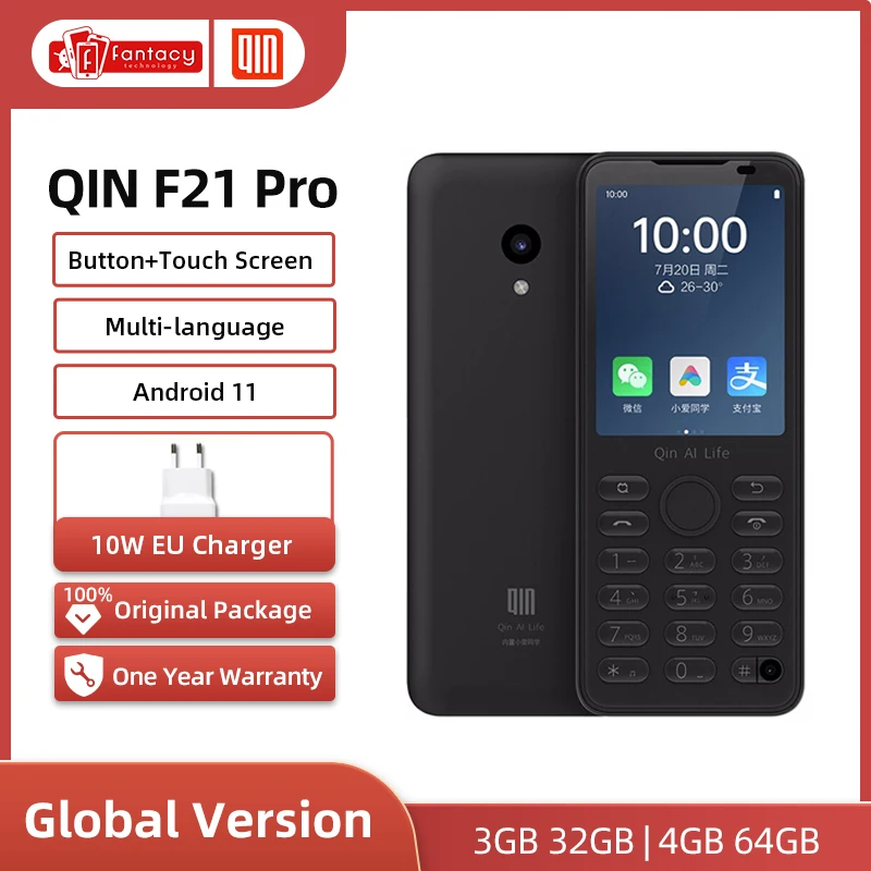 Qin-Bluetooth  2.8を搭載したf21Proスマートフォン,wifiと5g,5.0インチ,リモコン,GPS,オーディオ,タイミングコントロール