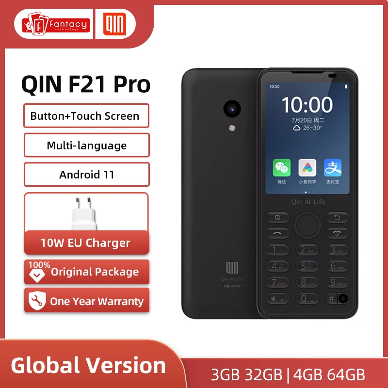 Xiaomi Qin F21 Pro Smart Touch Screen Phone Wifi 5g+2.8 Inch Bluetooth ...