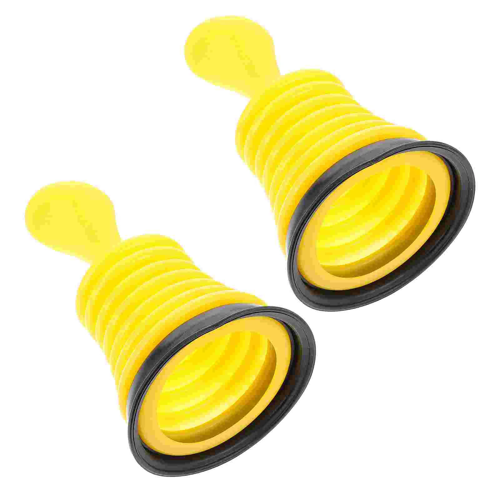 

2pcs Practical Sink Plunger Plumbers Plunger Sink Drain Plunger for Bathroom