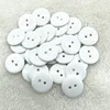 9mm---34mm Two Holes Transparent White Small Buttons Bread Round Resin Sewing Buttons Diy Clothing Accessories 4