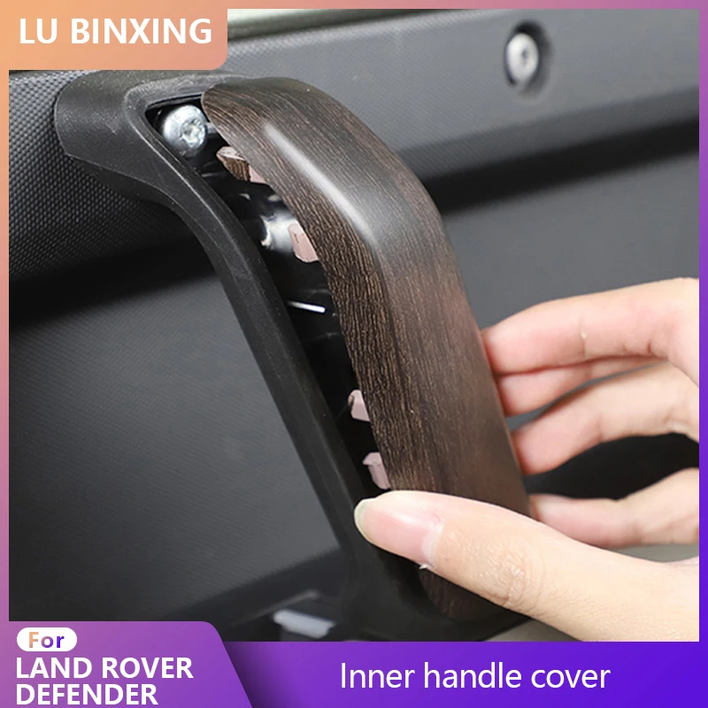 

for land rover defender 2020 90 110 Factory supply replacement carbon fiber car inner door handle cover trim