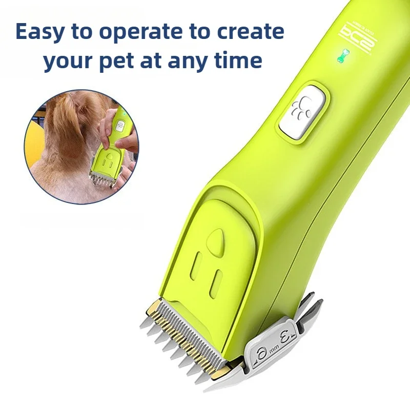 Pet hair clipper dog hair trimmer portable USB charging waterproof professional supplies
