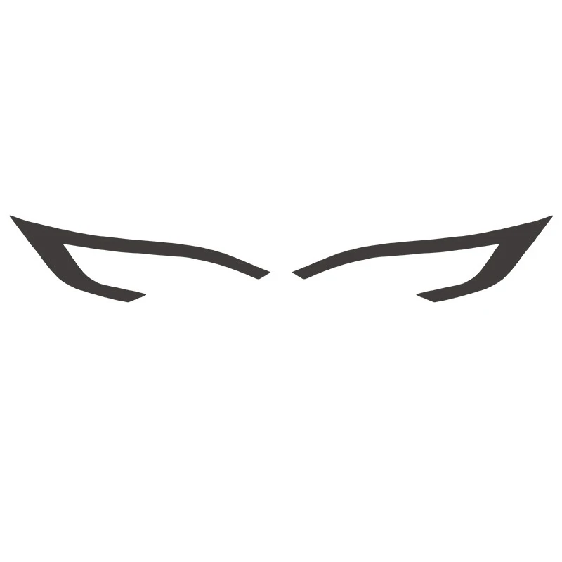 

Headlight Sticker Light Eyebrow Fog Light Sticker Modified Exterior Decoration for Tesla Model S/X Accessories