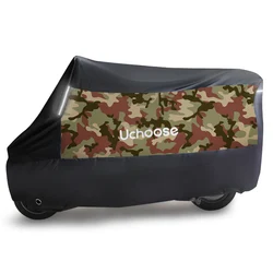 All - Weather Waterproof Protective Cover for Motorcycles, Scooters, and Bicycles - UV and Dustproof Protection, Available in 8 Colors, Size M - 4XL (MICAI)