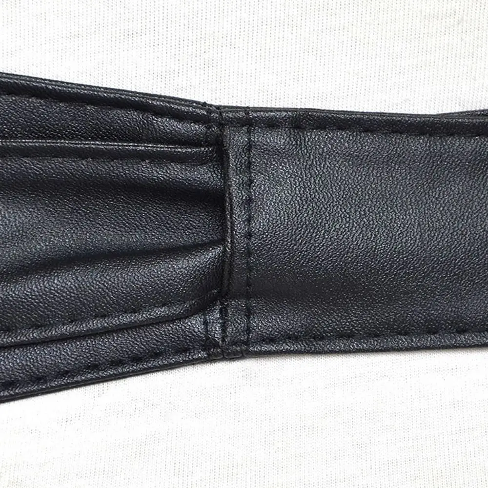 Luxury Slim Fit Simple Wrap Bowknot Leather Belt Ladies Dress Cummerbands Wide Waist Band Corset Waistband
