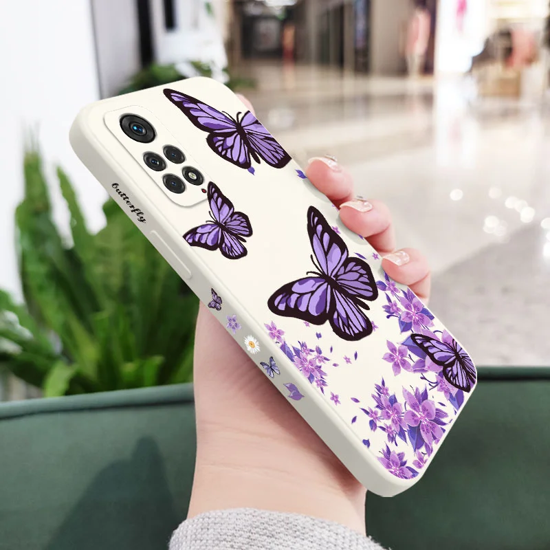 Enchanting Purple Butterflies Phone Case Cover