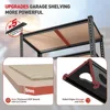 35.55"W x 72"H x 16"D Storage Shelves 72"H Garage Shelving Heavy Duty 2020LBS 5 Tier Adjustable Metal Shelving Unit 5