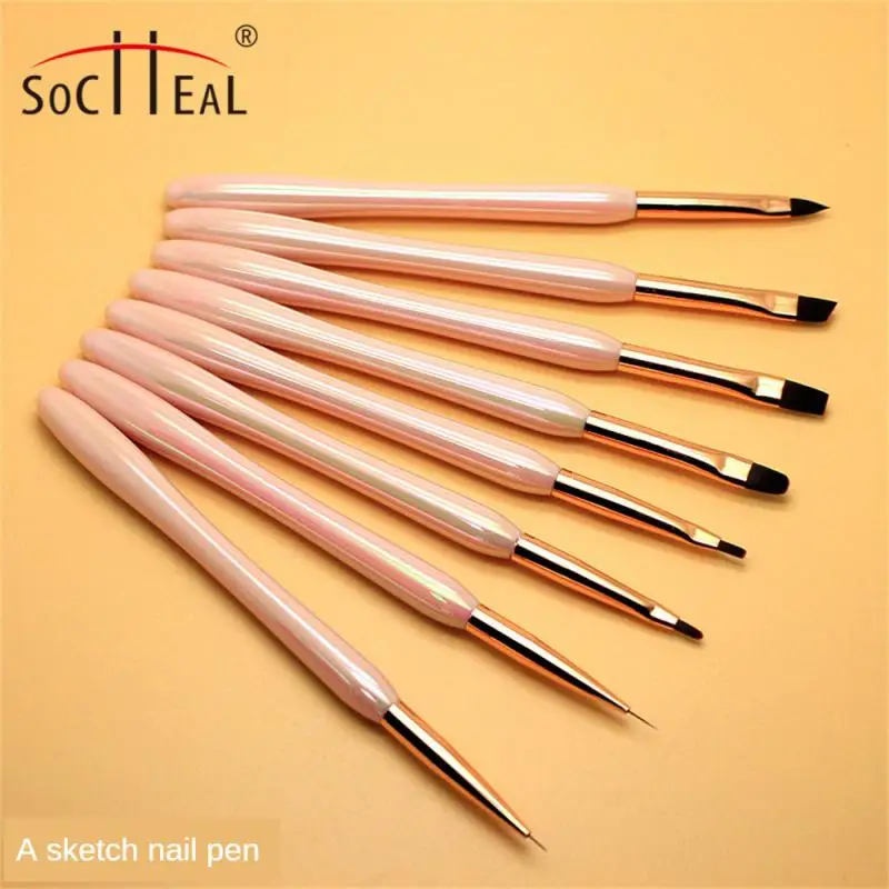 

Инструмент для ногтей многофункциональная натуральная ультра тонкая тянущаяся портативная гладкая ручка для наращивания ногтей ручка для ногтей инструмент для красоты