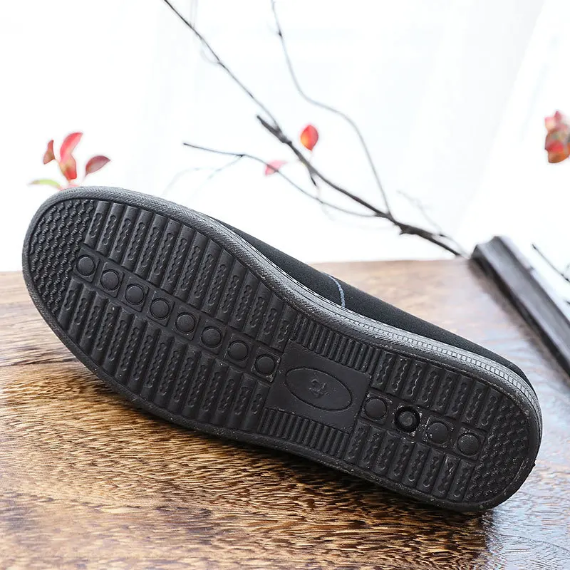 Summer Men's Shoes Old Beijing Cloth Shoes Handmade Embroidery Casual Hanfu Shoes 4