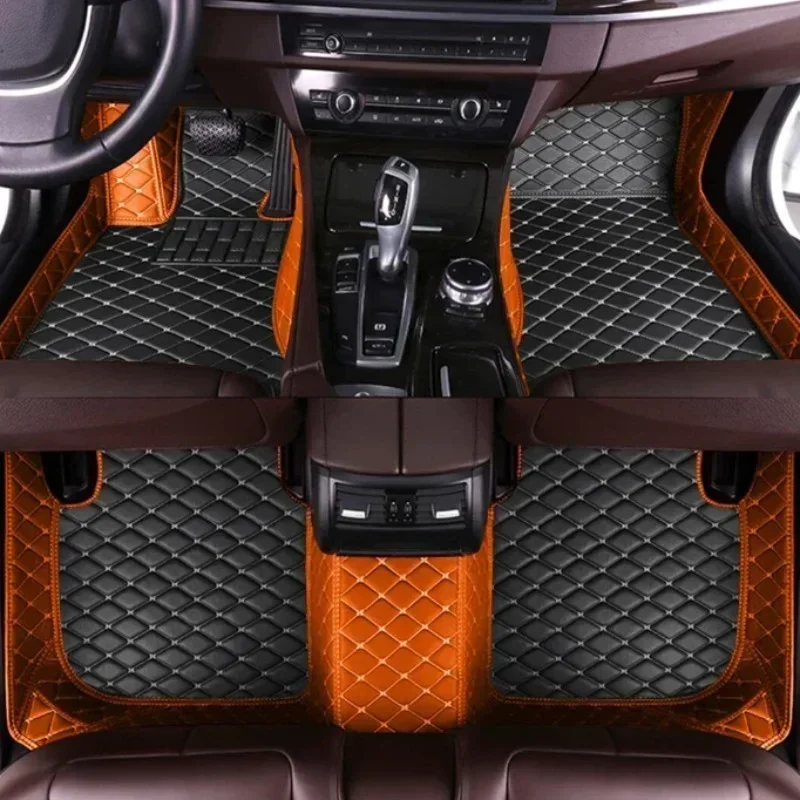Black orange 5 seats