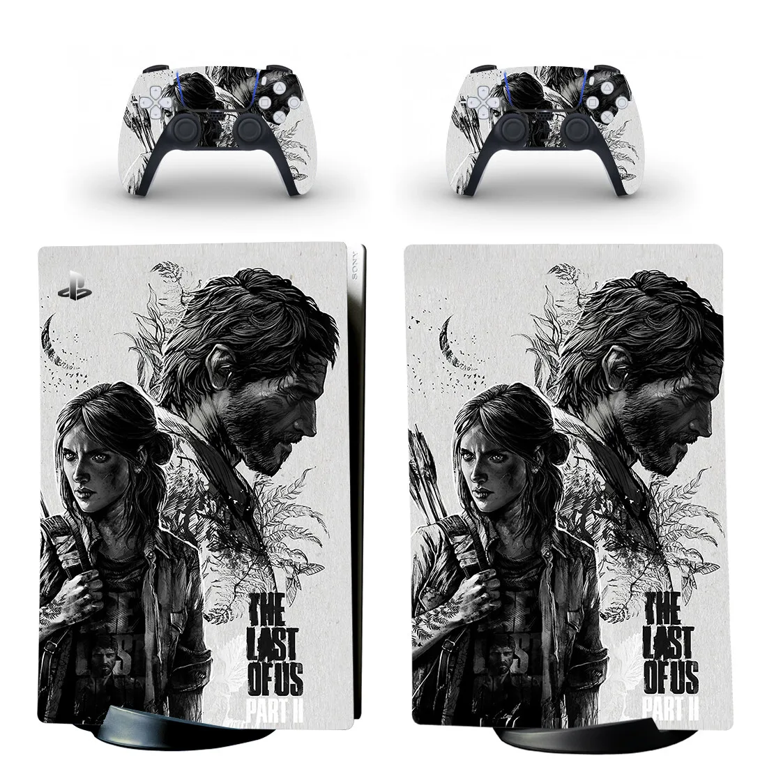 Game The Last Of Us Part 2 Ps5 Digital Skin Sticker Decalcomania Cover Per Console E 2 Controller Pelli In Vinile