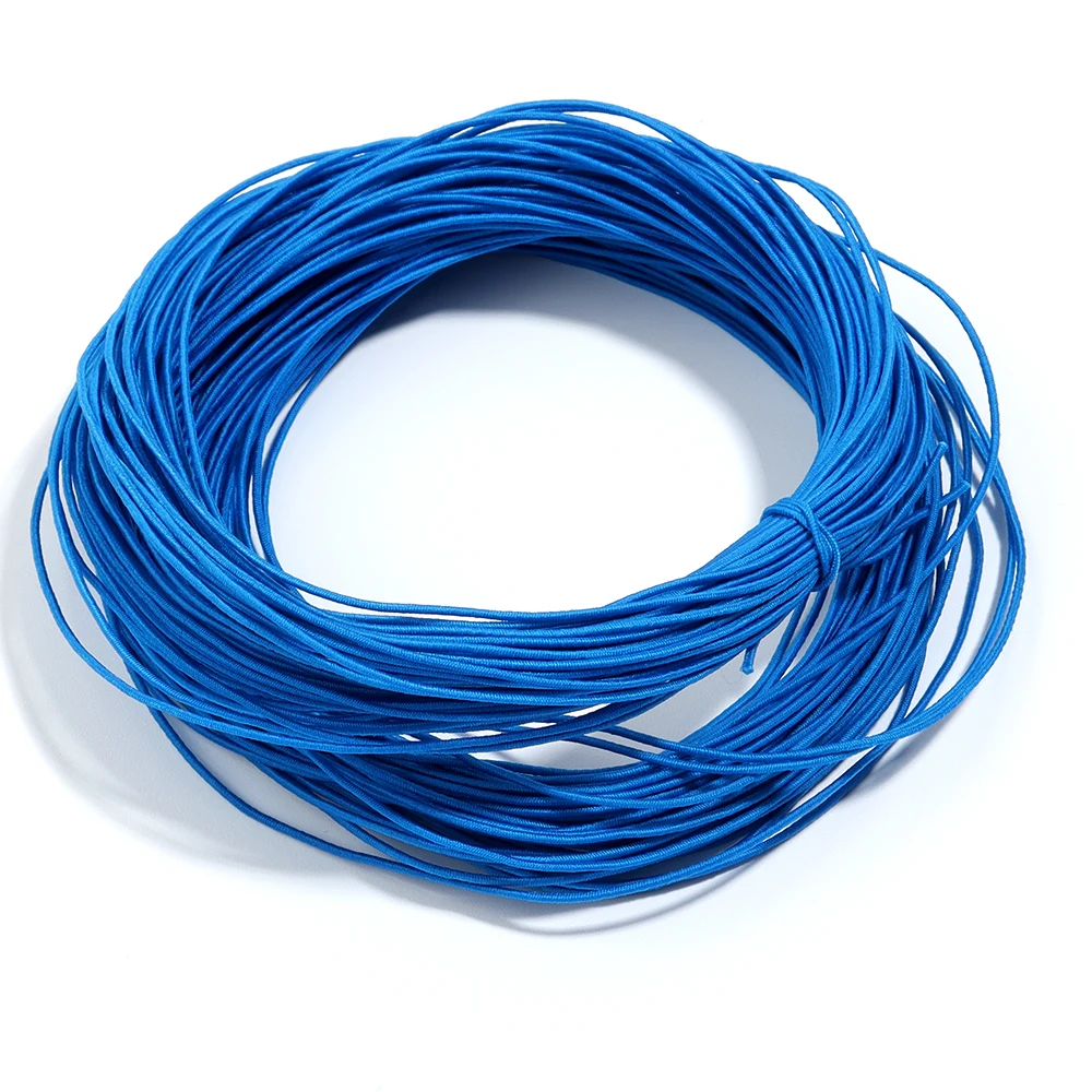 Colorful Braided Elastic Cord for Jewelry Crafting and DIY Accessories – 25 Yards