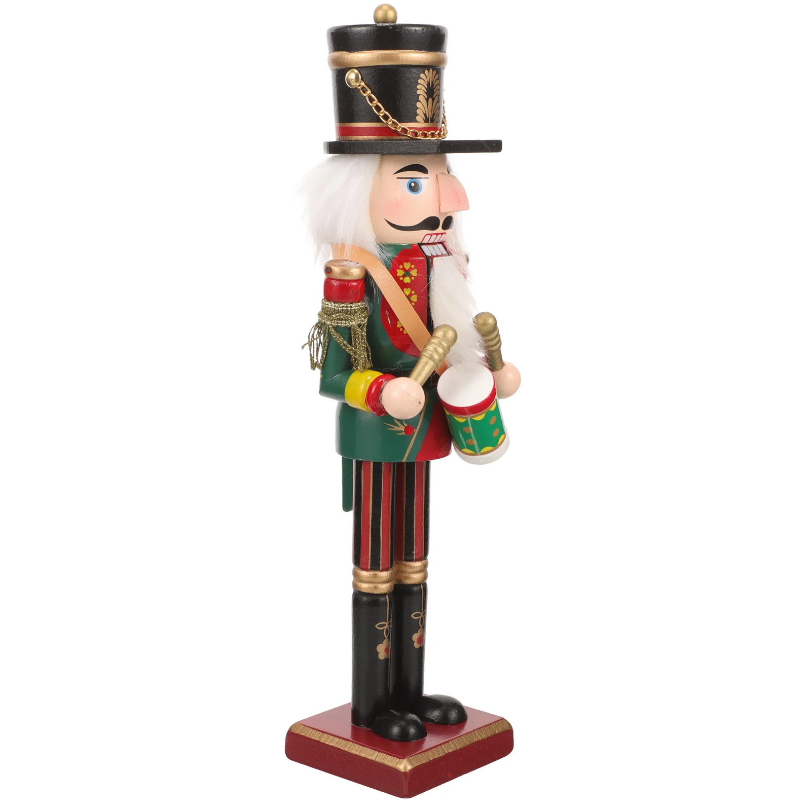 

Christmas Nutcracker Traditional Wooden Pink Nutcracker Ornament Holiday Nutcracker Soldier Figure Christmas Advent Nutcrackers